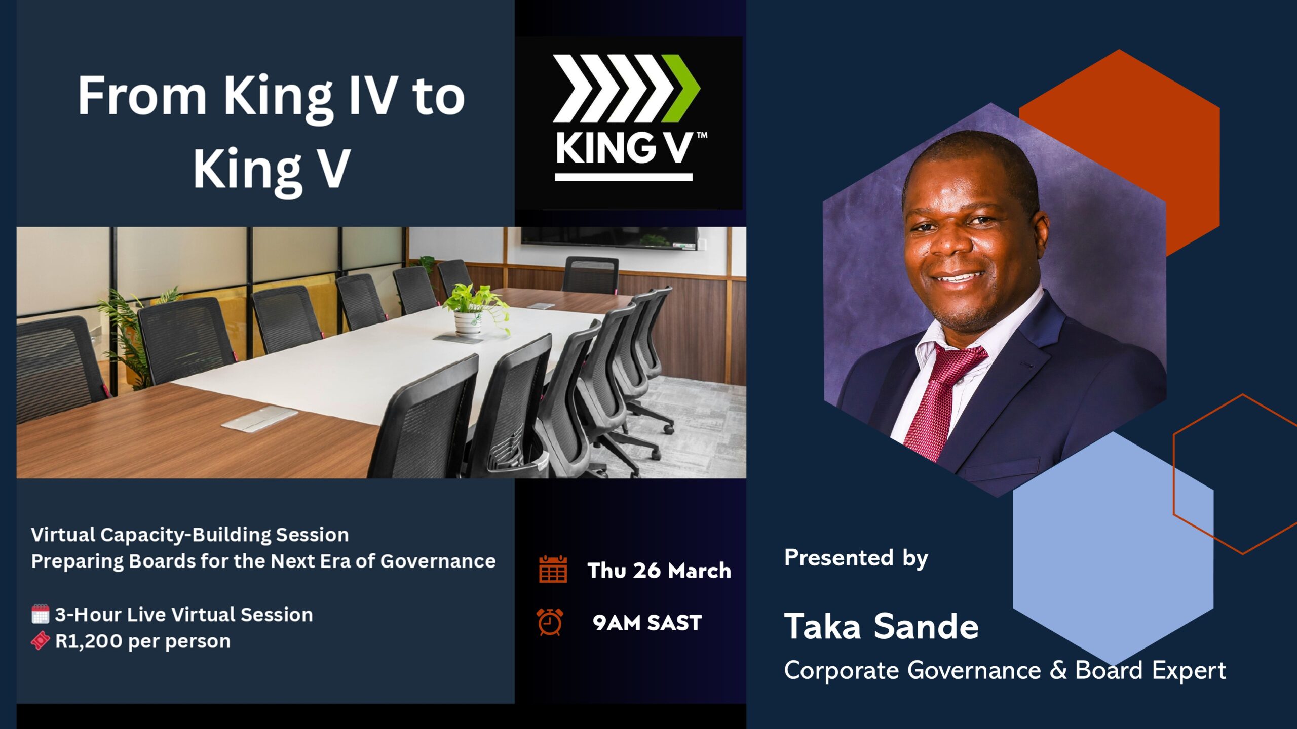 King IV to King V Session